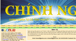Desktop Screenshot of chinhnghia.com